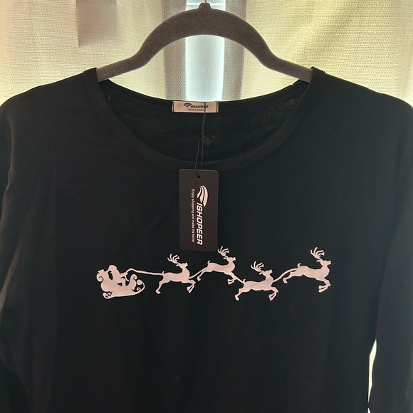 Christmas Pajama Shirt - Picture 2 of 3